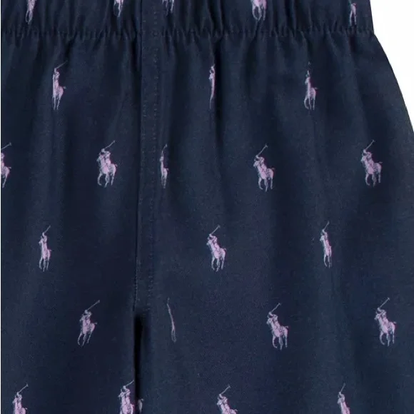 Polo Ralph Lauren Little Girls Woven Long Sleeve Pyjamas 2-Piece Set - Picture 4 of 4